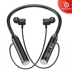Bluetooth earphone with neck strap