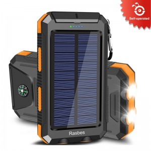 Portable 20000mAh Solar Power Bank/Solar Charger