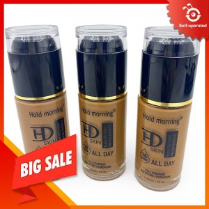 40ml Hold Morning Makeup Liquid Foundation with Color #1.#2,#3 ( MOQ/1PC)