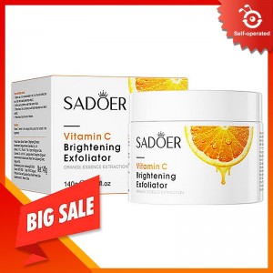 SADOER Vitamin C Brightening Exfoliator 140g（MOQ/ 1PC)