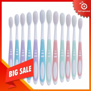 Adult Soft Bristle Toothbrush Family Pack 12PCS