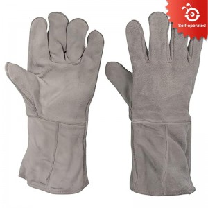 Grey Long Welding Gloves (12Pairs/Dozen)