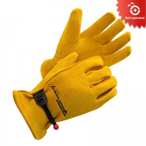 Thickened Short Welding Gloves (12Pairs/Dozen)