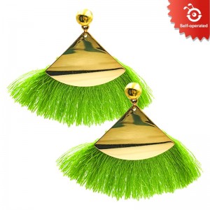 Alloy Tassel Earrings (12CARDS/SET)