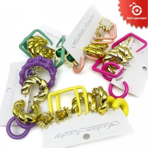 Alloy Earrings(12cards/set)