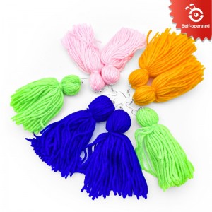 Woolen Earrings (17cards/set)