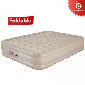 One-click Thicken Foldable air mattress/ Double-bed (Family Funland D) with 200*150*40CM