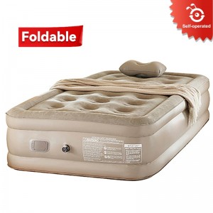One-click Thicken Foldable air mattress/ Single bed (Starry Sky Traveler C) with 190*100*40CM