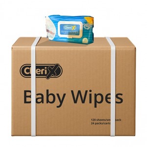 CheriX Baby Wipes X120sheets (24PACKS)