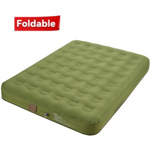 One-click Green air mattress/ Double bed (Airbus J) with 200*150*25CM