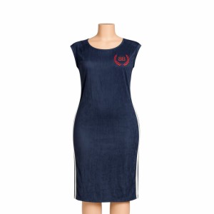 Female jean gown