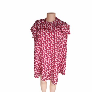 Female chiffon gown