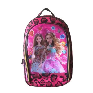 Pink children school bag
