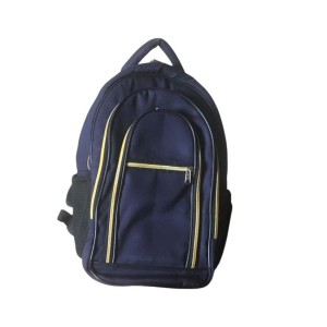 Navy blue  school  bag