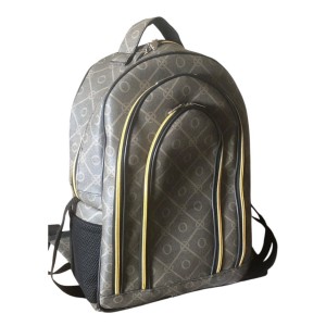 Grey school bag