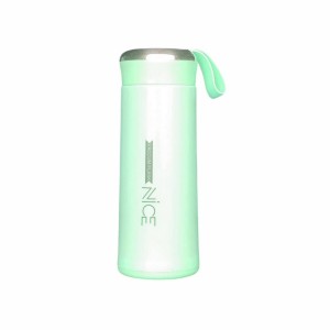 Green baby bottle