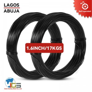 Black Rolled Steel Wires, Customized for large order, 1.6/1.8/2.0/2.8/3Inch Size