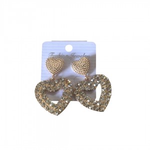 Love shape  earrings