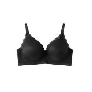 Black designed Bra