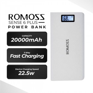 USED 20000mAH 22.5W ROMOSS POWER BANK (One-year warranty）