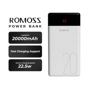 USED 20000mAH 22.5W ROMOSS POWER BANK (One-year warranty）