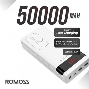 USED 50000mAH ROMOSS POWER BANK (One-year warranty）