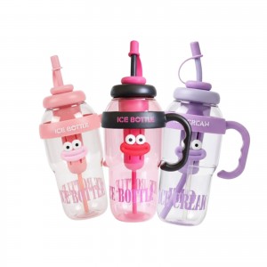 Large-Capacity Plastic Tumbler 1100ML