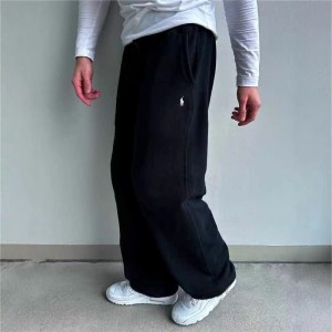 Classic Polo Wide-Leg Joggers