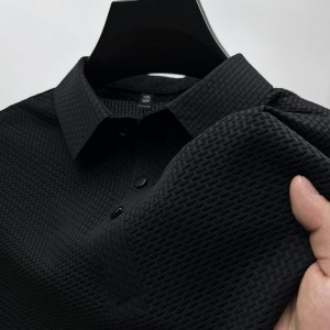 Textured Basket-Weave Resort Shirt