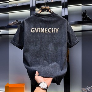 "GVINECHY" Luxury Distressed Graphic Tee