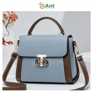 Heritage Contrast Top-Handle Satchel