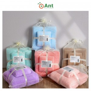 Ultra-Plush Textured Bath Towel Duo