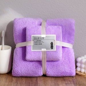 Ultra-Plush Textured Bath Towel Duo
