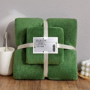 Ultra-Plush Textured Bath Towel Duo