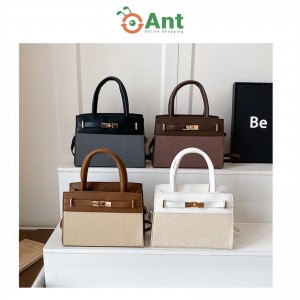 Two-Tone Heritage' Structured Satchel
